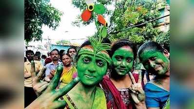 বঙ্গের উত্তরেও সাবলীল তৃণমূল, শতাংশে মোট বামভোটের পতনও অব্যাহত