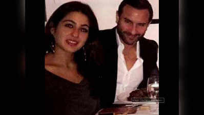बेटी सारा के साथ डिनर डेट पर दिखे सैफ अली खान