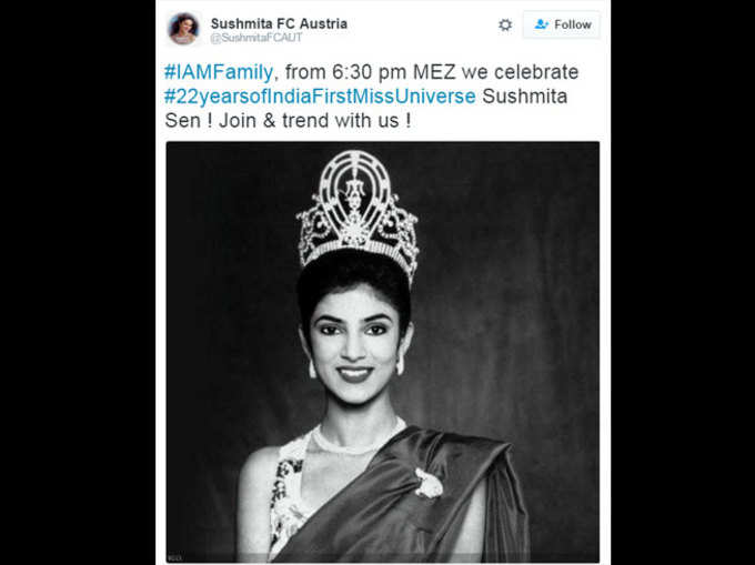22 साल पहले सुष्मिता ने आज ही रचा था इतिहास