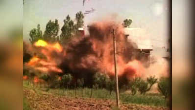 Security forces carry out explosion in Baramulla house 