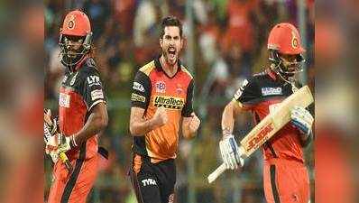 आईपीएल : सनराइजर्स बना नया चैम्पियन, फाइनल में बेंगलोर को दी मात