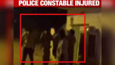 Caught on camera: Policemen attacked by liquor mafia 