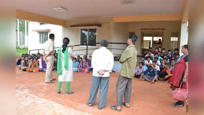 ಉಪನ್ಯಾಸಕರ ನೇಮಕಕ್ಕೆ ಆಗ್ರಹ: ಪ್ರತಿಭಟನೆ