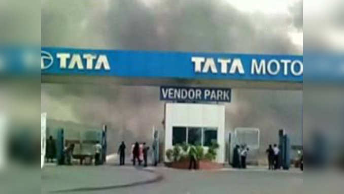Fire engulfs part of Tata Nano plant in Gujarat 