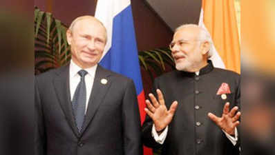 मोदी, पुतिन ने भारत-रूस संबंधों को आगे ले जाने का लिया संकल्प