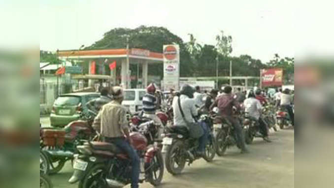 Tripura faces severe fuel crisis due to dilapidated condition of national highway 