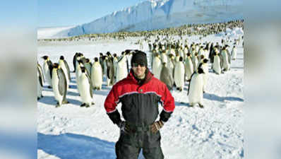 13 महीने अंटार्कटिका में बिताकर मेल नर्स ने जीता पोलर मैन का खिताब