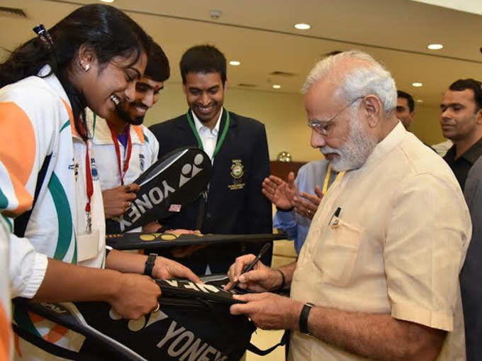 ओलिंपिक के लिए PM मोदी ने ऐसे की हौसला अफजाई