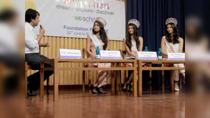 Miss Indias share their experiences of becoming a Miss India at WE school