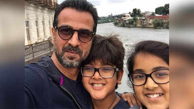 Ronit Roy explores Georgia with wife Neelam and kids 