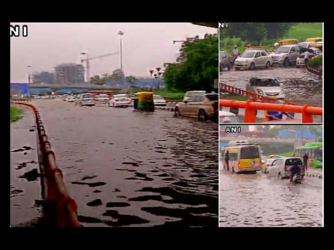 दिल्ली में झमाझम बारिश: राहत, ट्रैफिक और लबालब पानी
