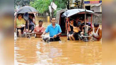 असम में बाढ़ से 1.88 लाख लोग प्रभावित