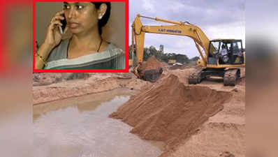 Congress leader threatens cop for seizing truck transporting sand illegally 