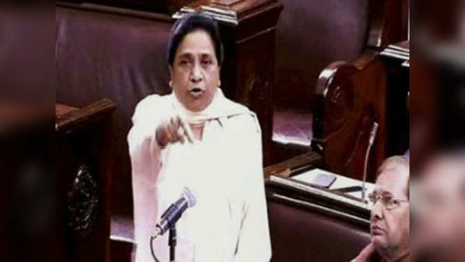 BJP leader apologizes for prostitute remark; arrest him, says Mayawati 