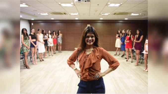 Miss Supranational 2014 Asha Bhat meets the Campus Princess 2016 finalists