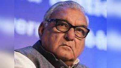 ED books former Haryana CM Hooda in money laundering case 