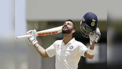 वेस्ट इंडीज के खिलाफ पहले टेस्ट में विराट कोहली ने लगाया करियर का पहला दोहरा शतक