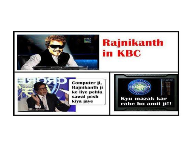रजनीकांत केबीसी