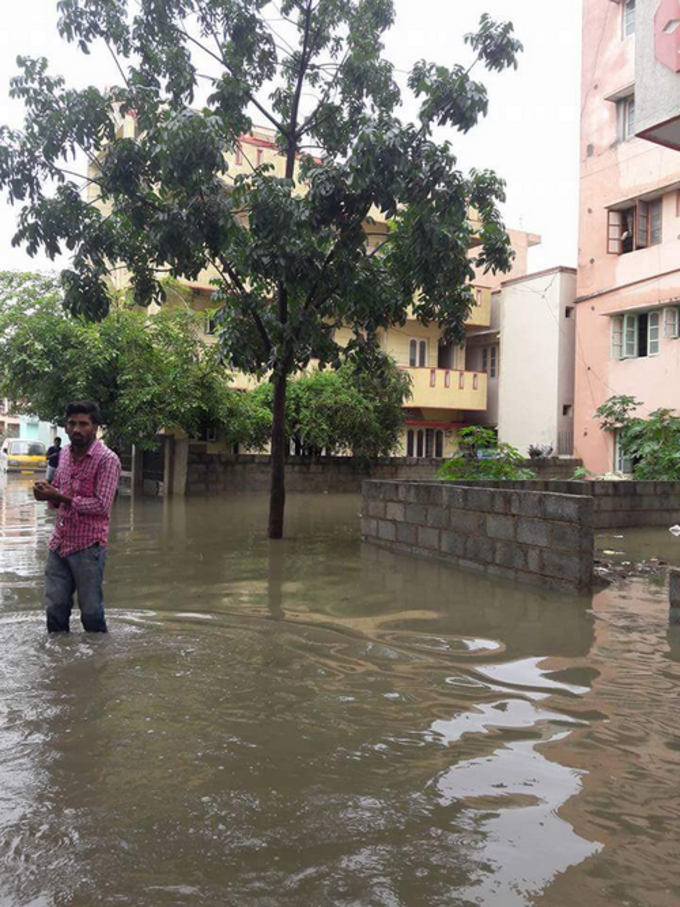 ಮಳೆಗೆ ಬೆಂಗಳೂರು ತತ್ತರ