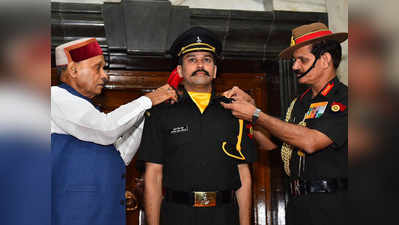 BCCI अध्‍यक्ष अनुराग ठाकुर टेरिटोरियल आर्मी में बने लेफ्टिनेंट