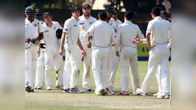 न्यू जीलैंड ने जिम्‍बॉब्‍वे को पारी और 117 रन से हराया
