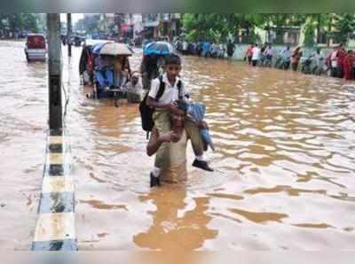 వర్షాలతో
వణుకుతున్న ముంబై