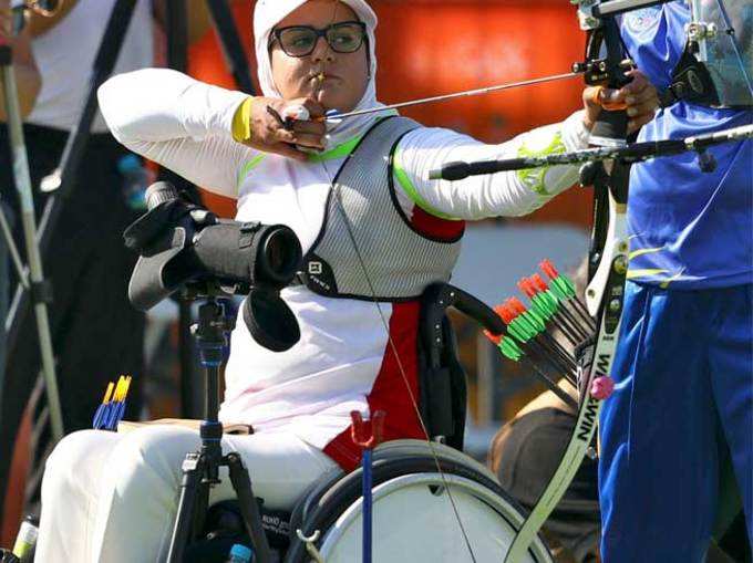 रियो ओलिंपिक: जेहरा नेमाती बनीं ईरान की पहली महिला ध्वजवाहक