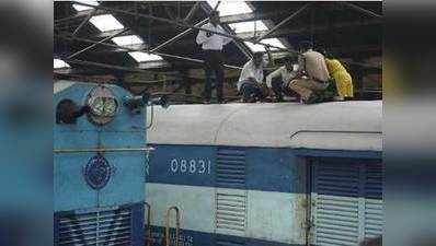 ट्रेन की छत काटकर 5.78 करोड़ रुपए चोरी