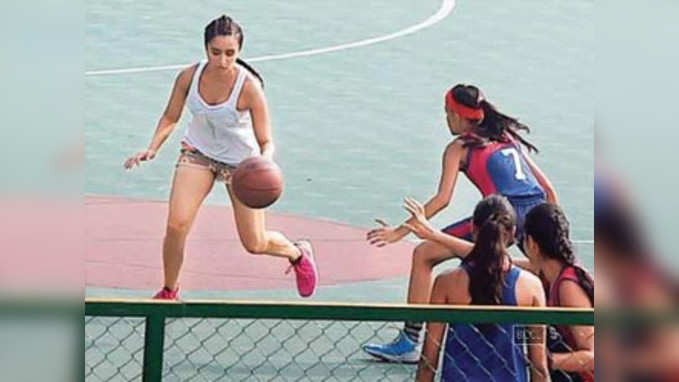 Shraddha gets training from NBA players for Half Girlfriend 