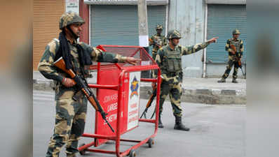 BSF troops deployed in Kashmir valley after 12 years 