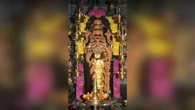 மூலிகையாலான குருவாயூர் கிருஷ்ணர்