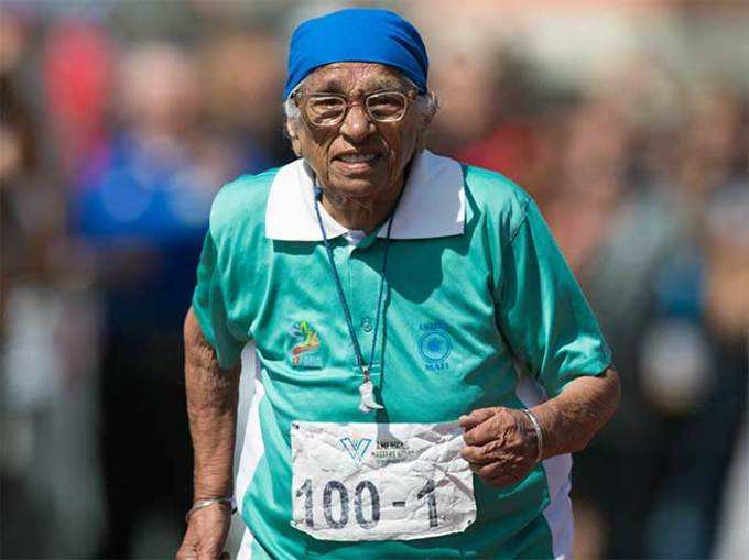 100 साल की भारतीय दादी ने अमेरिका में जीता मेडल