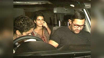 Aamir Khan’s special dinner with ‘Dangal’ cast 