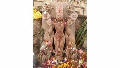 कानपुर: गांव में मिलीं 1000 साल पुरानी मूर्तियां, एएसआई की टीम ने किया सर्वे, ग्रामीण बनवाएंगे मंदिर