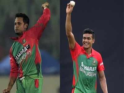 ব্যান ওঠাল ICC, ফিরছেন তাসকিন-আরাফাত