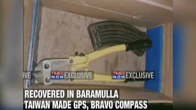 Watch: Equipment, ammunition recovered from Baramulla attack site 