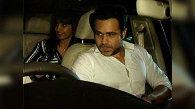 Emraan Hashmis dinner date with wife 