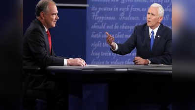 Kaine attacks, Pence fights back in VP debate 