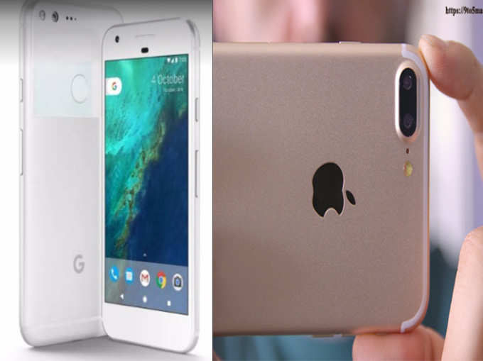 गूगल Pixel XL दे रहा है iPhone 7 प्लस को टक्कर?