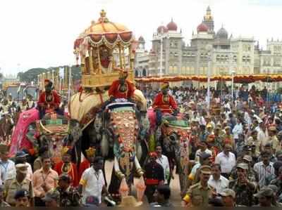 மைசூருவில் களைக்கட்டிய தசரா கொண்டாட்டம்