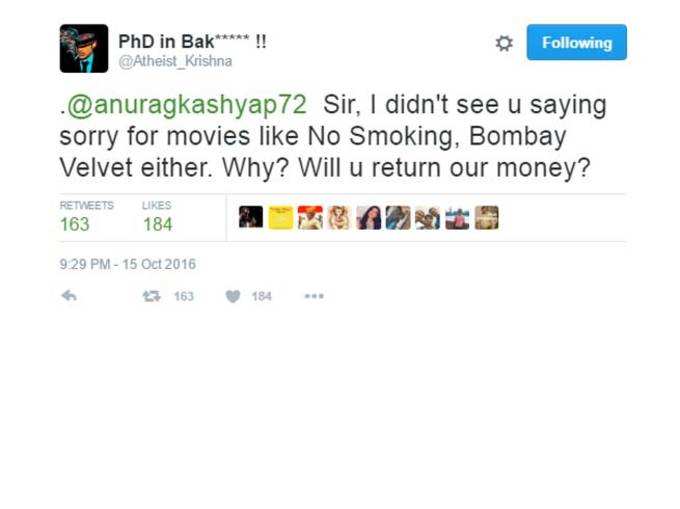 अनुराग कश्यप ने किया PM मोदी को ट्वीट, ट्विटर ने लिए मजे!