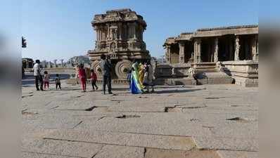 ಕಲ್ಲಿನ ತೇರು ವೀಕ್ಷಣೆಗೆ ಅಡ್ಡಿ