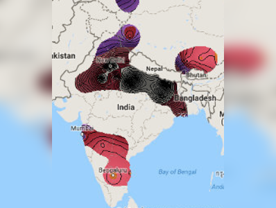 தீபாவளி கொண்டாட்டம்; புகையில் மூழ்கிய வட இந்தியா