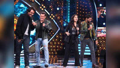 Bigg Boss 10: Salman welcomes ‘Rock On 2’ cast on stage with an impromptu intro 