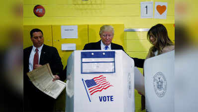 Watch: Donald Trump casts his vote 