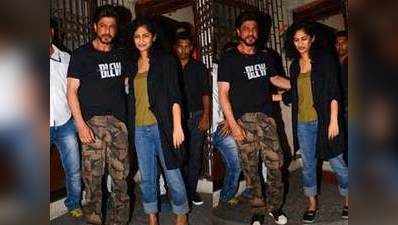 Spotted: Shah Rukh Khan dubs for Gauri Shindes Dear Zindagi 