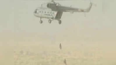 Army carries out special Heliborne exercise in Rajasthan deserts 