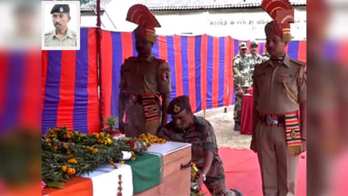 Wreath laying ceremony of martyred BSF soldier Rai Singh held 