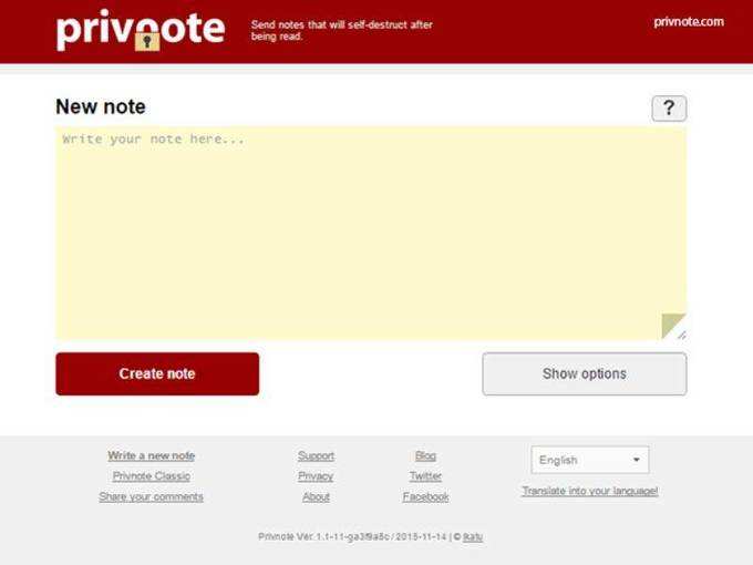 PrivNote.com