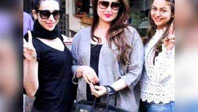 Kareenas lunch date with Karisma, Amrita 